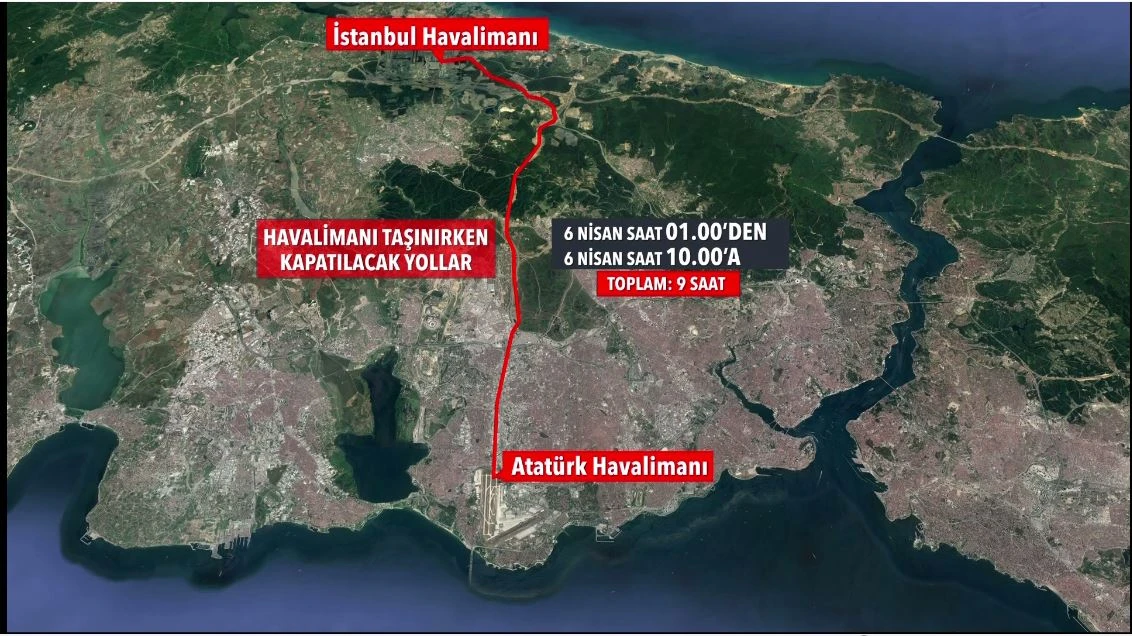 İstanbul Havalimanı’na ‘büyük göç’ bu gece başlıyor